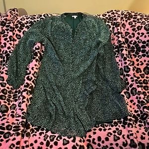 NWT women's Joie Balloon Sleeve Dress (green) size medium